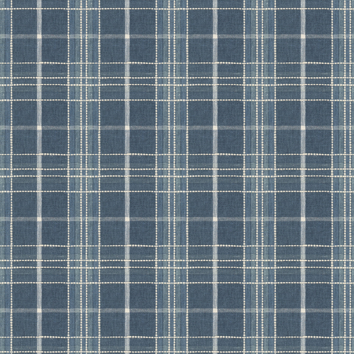 STOUT TEXTILES  MULTIPURPOSE,WOVENS TRADITIONAL, PLAID/CHECK HARBOR,LAKE   - STIT-3