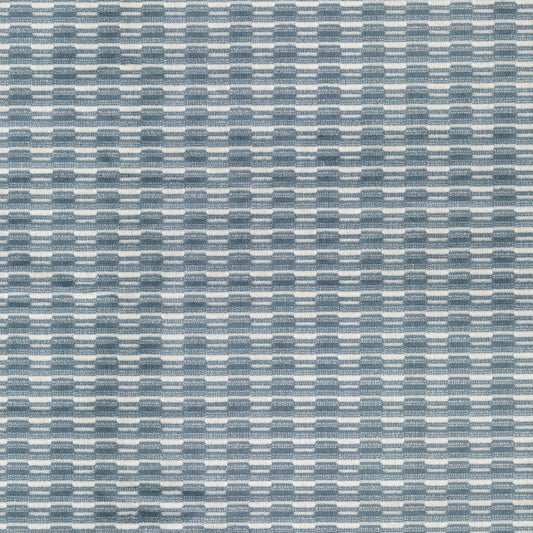 STOUT TEXTILES  UPHOLSTERY,VELVET TRADITIONAL, SQUARE HARBOR,LAKE   - STRI-2