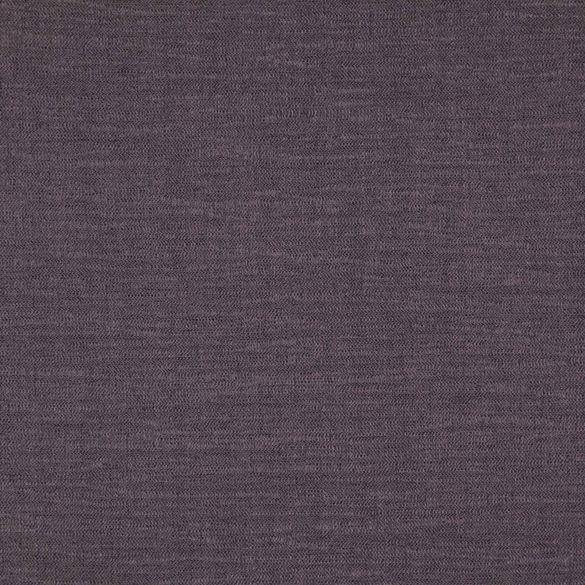Dark plum-gray textured woven fabric swatch for upholstery or drapery.