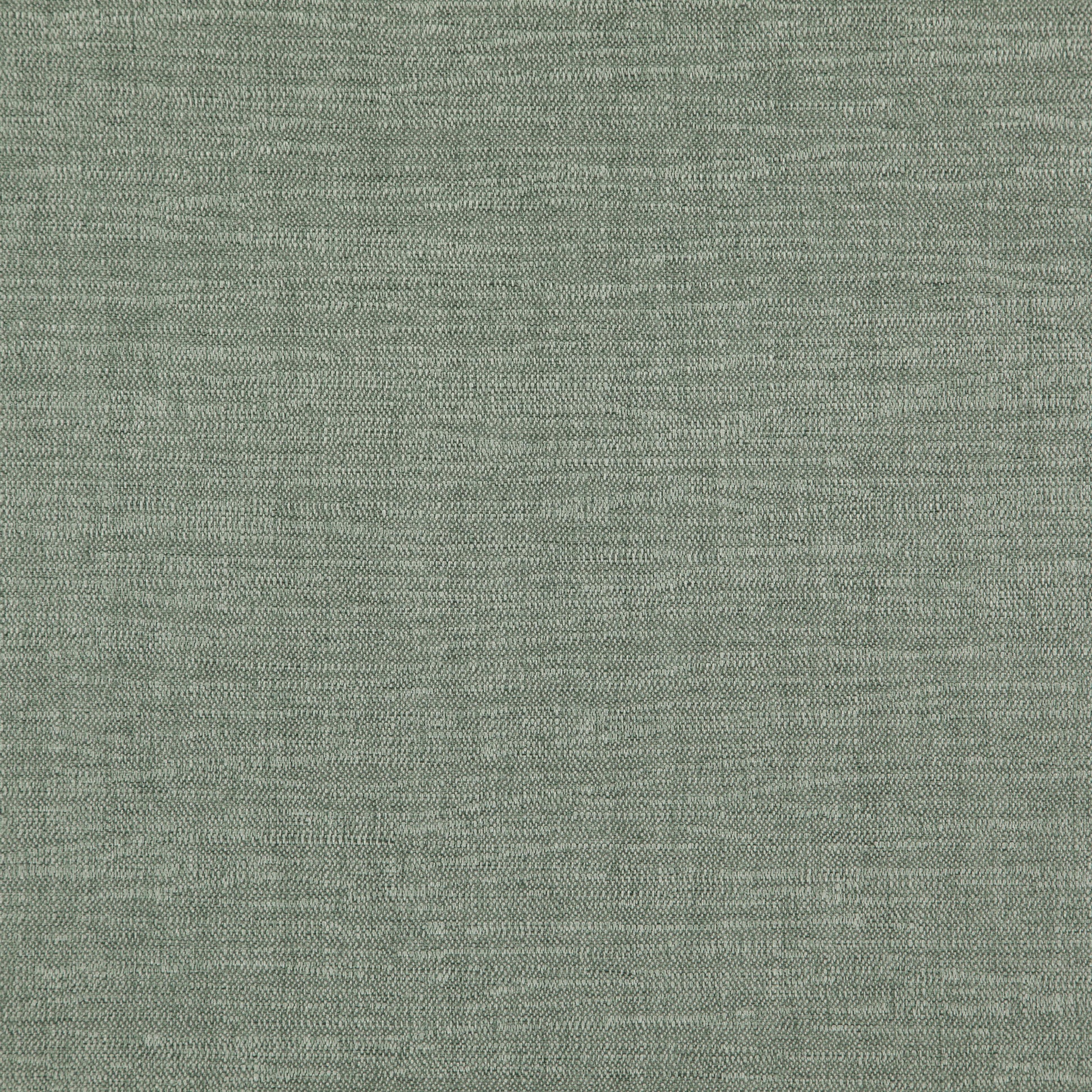 Muted sage green fabric texture with subtle heathered weave, upholstery material for sofas or cushions.