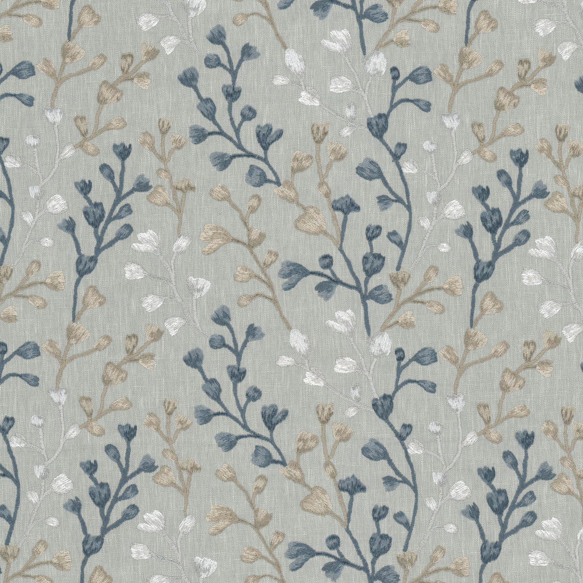 STOUT TEXTILES  MULTIPURPOSE,EMBROIDERIES TRADITIONAL, FLORAL HARBOR,LAKE   - STUM-3