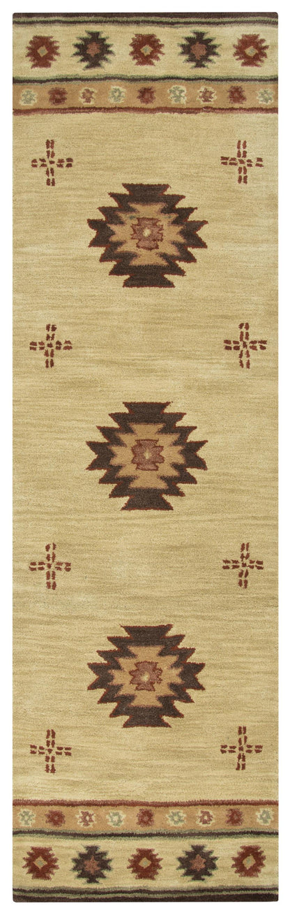 Southwest Rustic Lodge rug, 2' x 8'.