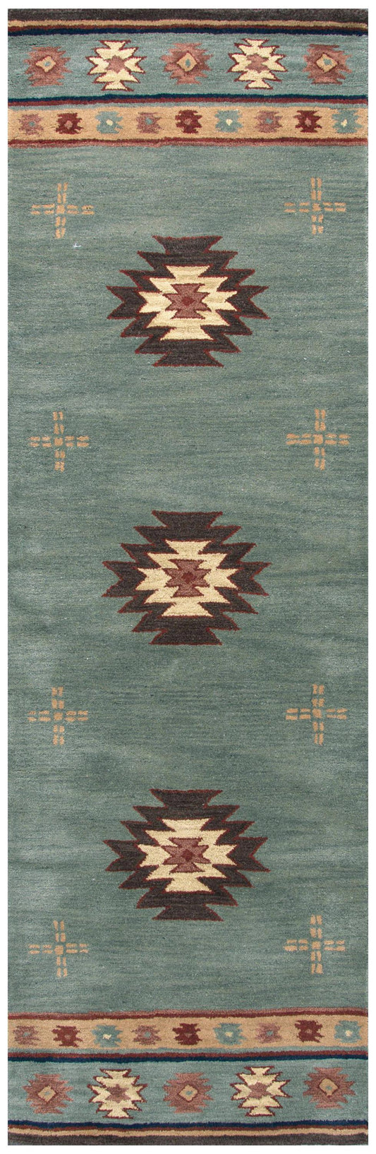 Southwest Rustic,Lodge rug 2' x 8
