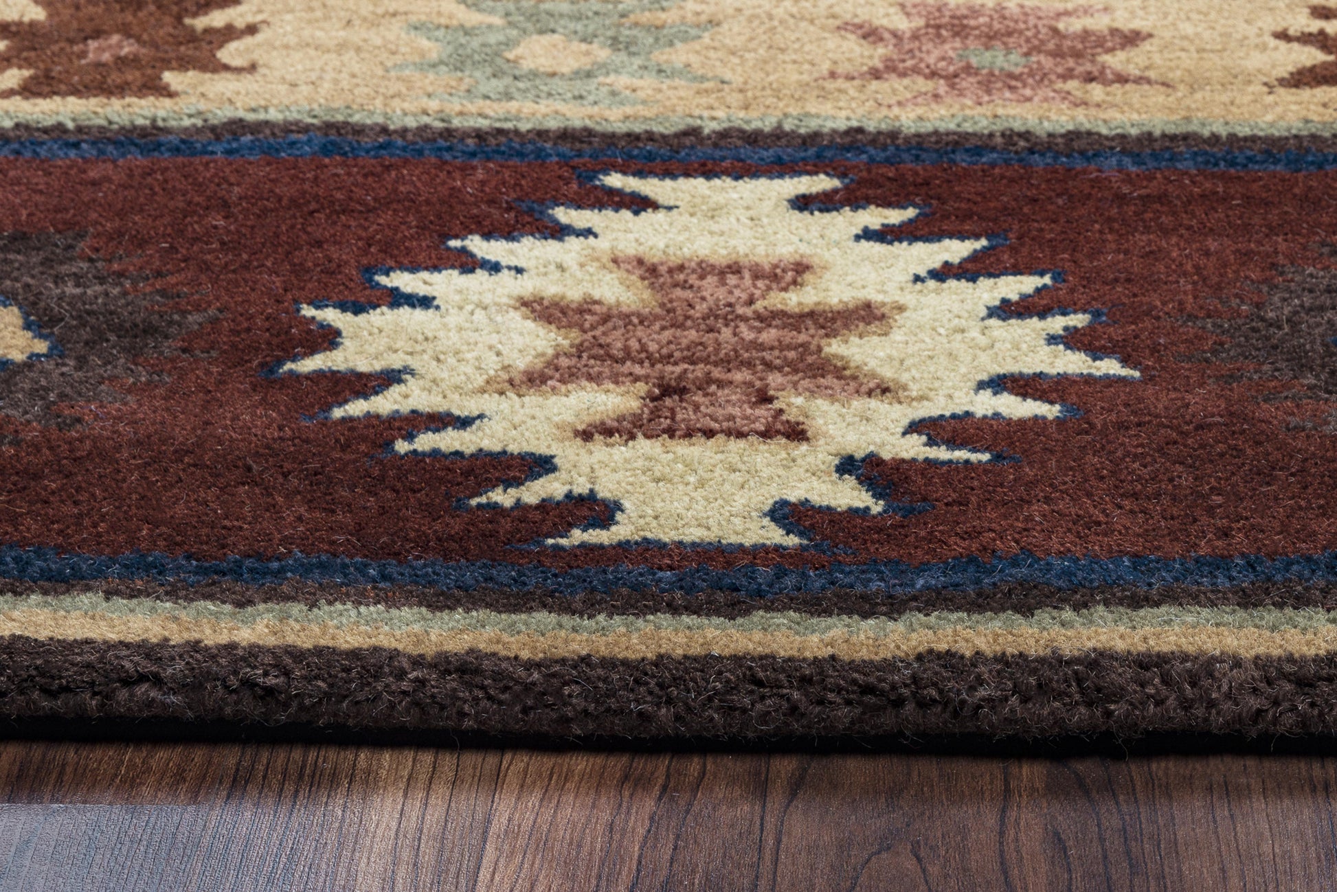 RIZZY HOME RUGS Southwest Rustic Lodge rug, 5' x 8'.