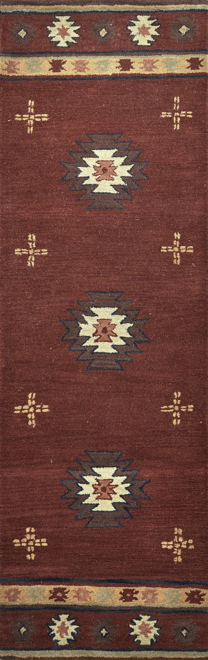 Southwest rustic lodge rug, 2' x 8' (SOWSU200900702608)