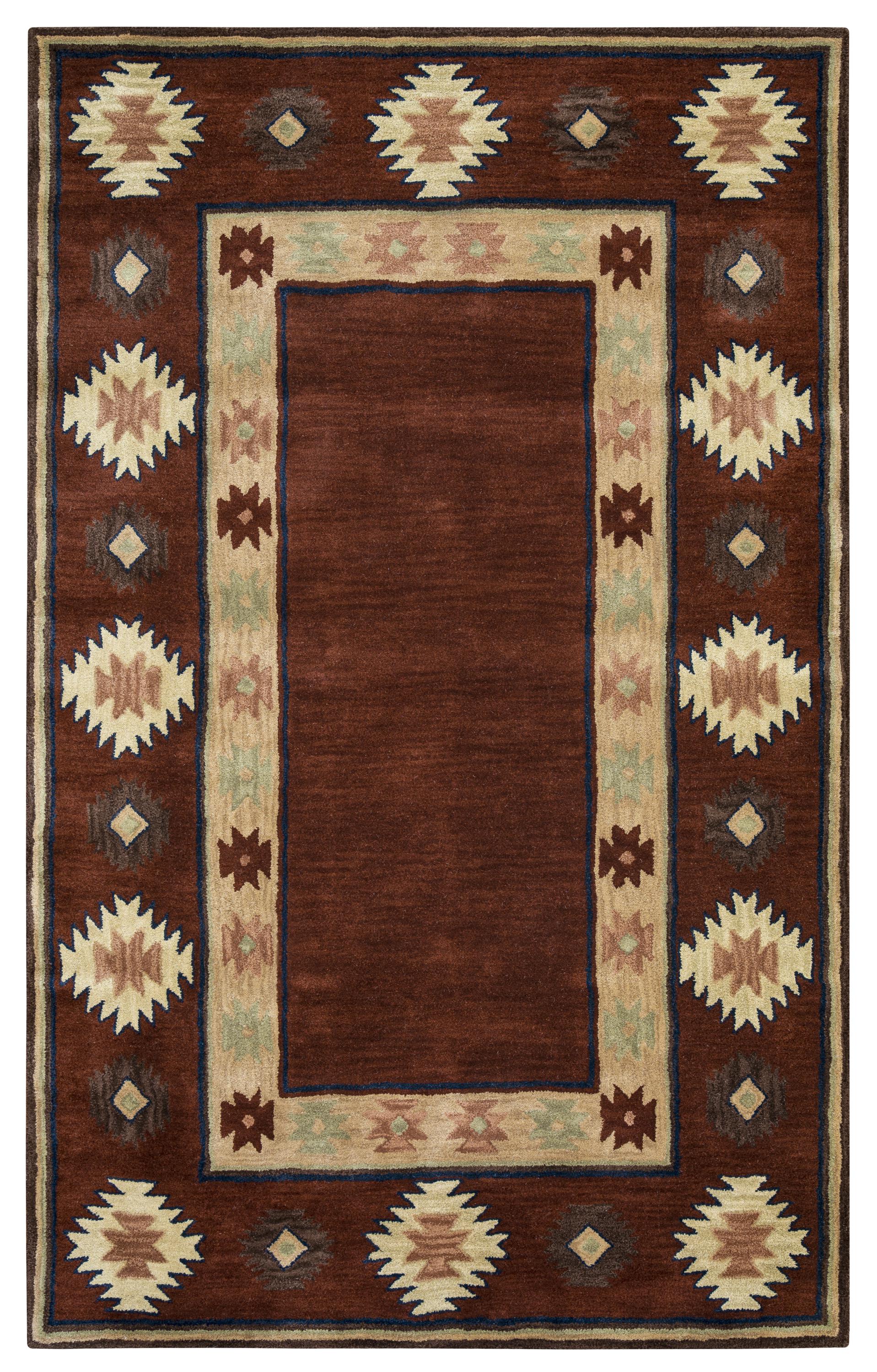Southwest rustic lodge rug, 12' x 15'.