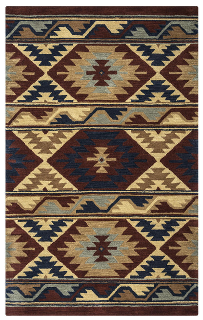 Southwest rustic lodge rug, 3' x 5