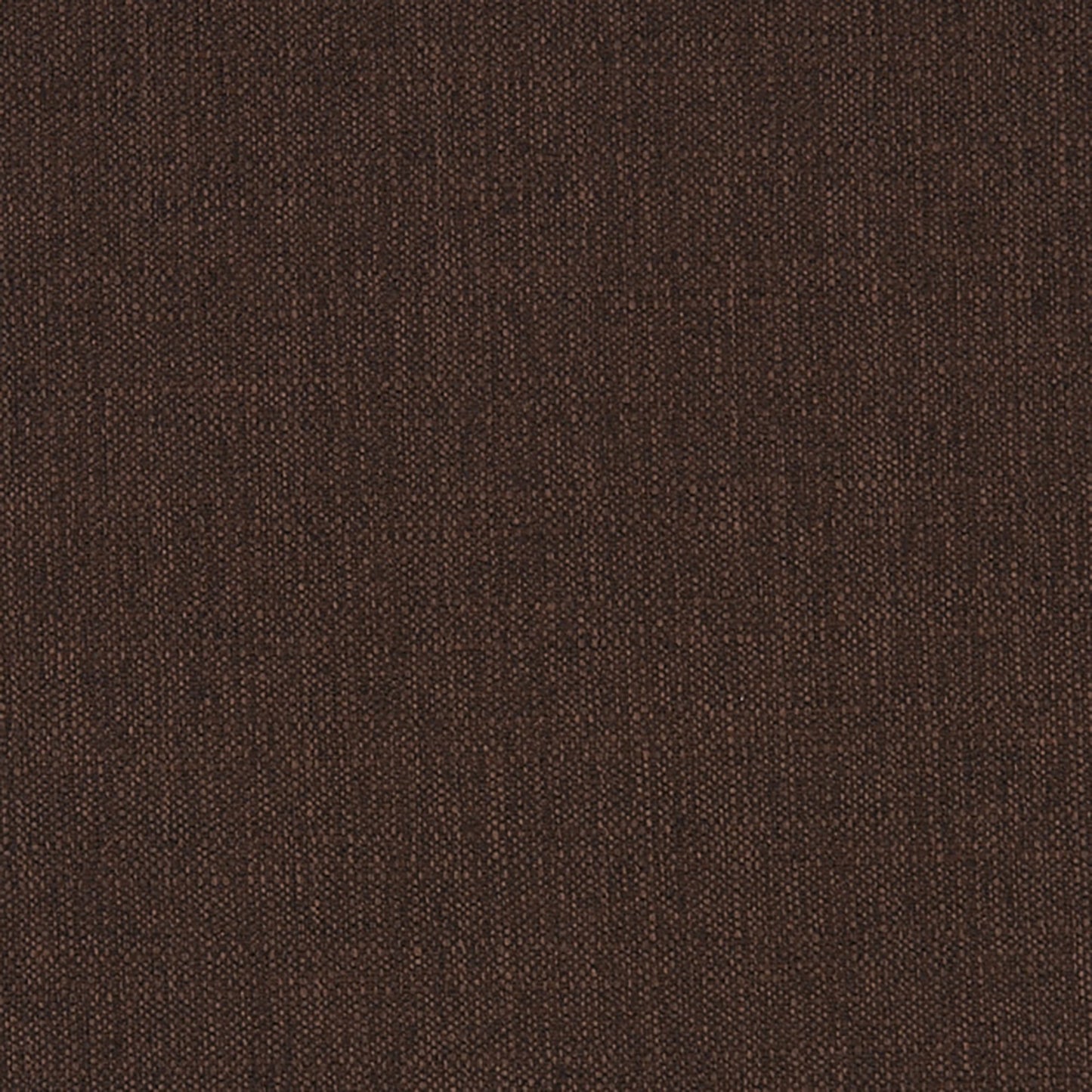 Plain brown woven fabric swatch with fine texture, upholstery style.
