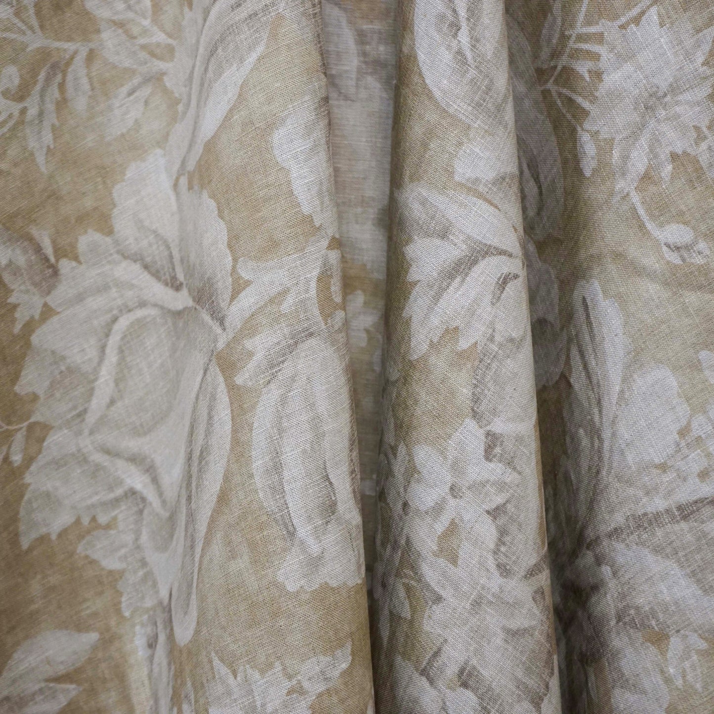 JF Fabrics JF Studio SUMMERLEA 14 Fabric Floral, Traditional Beige, Yellow, Sand  Linen, Print - 9005214 SJ102