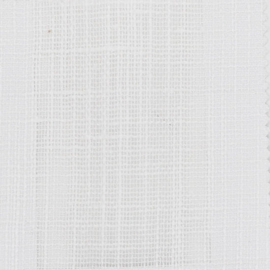 STOUT TEXTILES  DRAPERY,SHEER TRADITIONAL, SOLID BLEACH,SALT,SNOW,WHITE   - SUMT-1