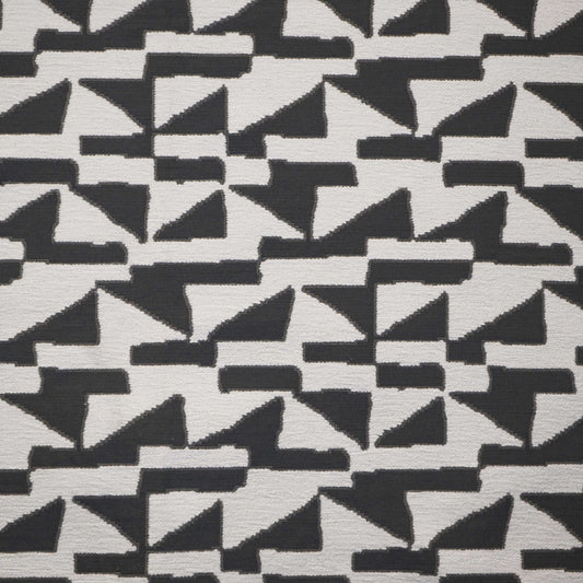 JF Fabrics Inside Out SUNBATHE 98 Fabric Abstract,Texture,Contemporary Grey  Chenille, Outdoor - 9029898 J9211