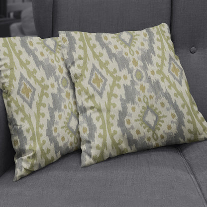 NICHOLASJOHN INC NJ-WHISTLER Moss Ikat   Fabric - NJ25-3231