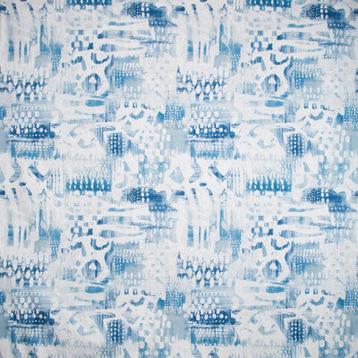 KRAVET BASICS PRINT MODERN DARK BLUE,BLUE,WHITE   - SURFWOOD.15.0