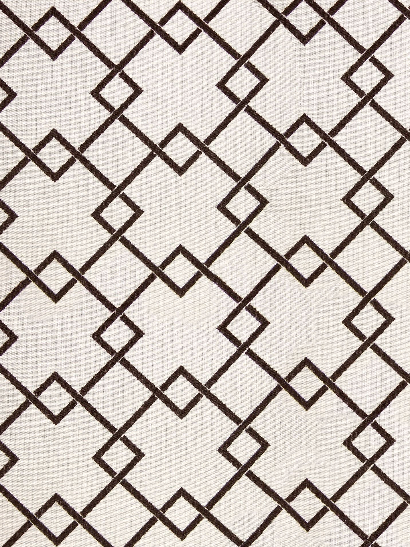 SCALAMANDRE OUTLET  FABRIC HOPE DIAMOND  FABRIC FUDGE   - SU 0001P839