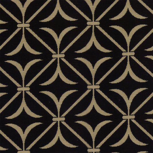 SCALAMANDRE OUTLET  FABRIC FILIGREE  FABRIC BLACK   - SU 0003P837