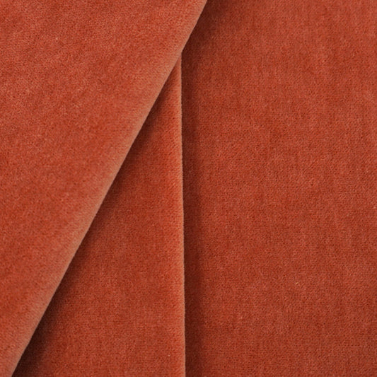 JF Fabrics SWAG 24 Fabric Traditional,Transitional,Contemporary,Plain Orange,Rust,Pink  Texture,Velvet,Plain - 5419724 J6451