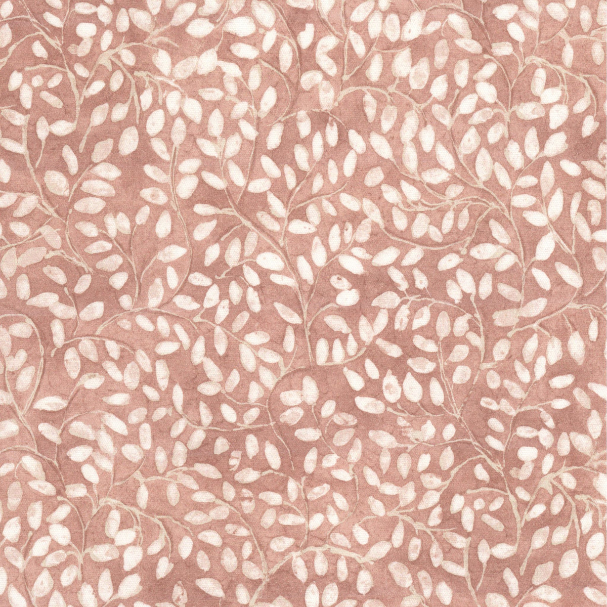 STOUT TEXTILES  MULTIPURPOSE,PRINT TRANSITIONAL,, LEAF ROSEWOOD   - SWAN-1