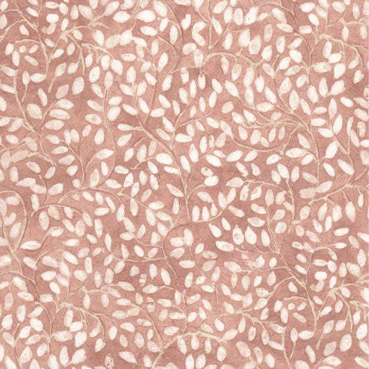 STOUT TEXTILES  MULTIPURPOSE,PRINT TRANSITIONAL,, LEAF ROSEWOOD   - SWAN-1