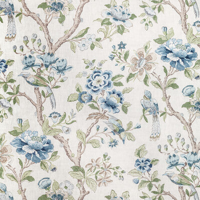 KRAVET COUTURE PRINT  BLUE,DARK BLUE,BLUE   - SYMPHONY.550.0