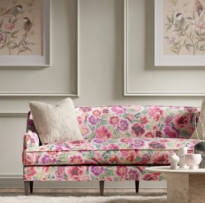 HARLEQUIN Marsha Fabric Contemporary, Floral Powder,Peony,Magenta   - HDHP121110