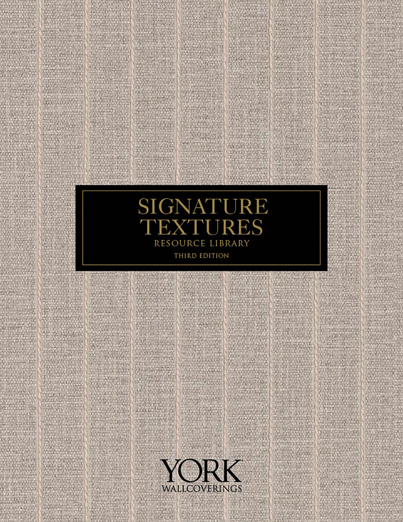York Wallcoverings Signature Textures 3 Loom Silver Wallpaper Traditional Weaves Metallics   - SI26141