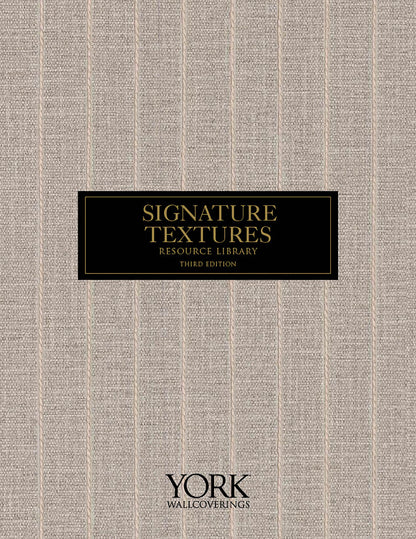 York Wallcoverings Signature Textures 3 Loom White Wallpaper Traditional Weaves Whites and Off-Whites   - SI26143