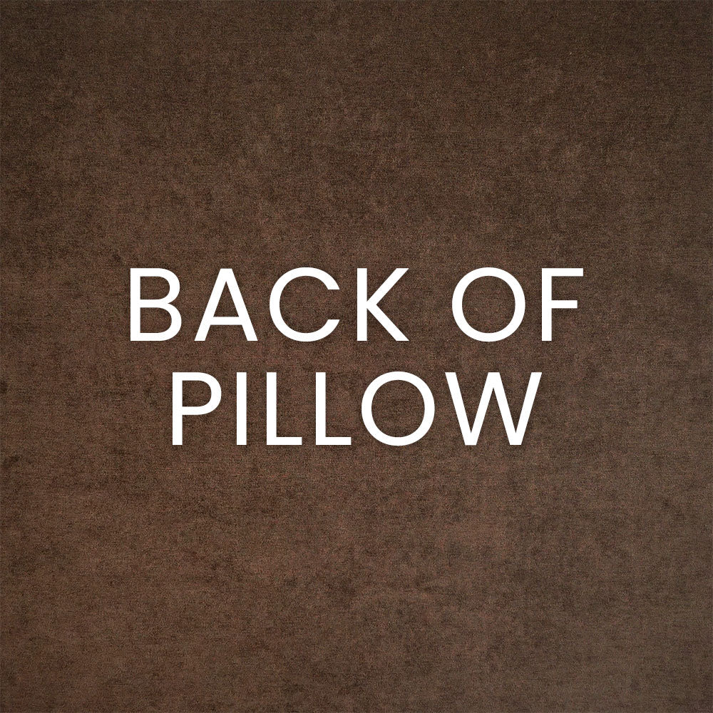 D.V. KAP HOME   24" x 24" Cabenet Pillow - Chocolate Animal    - 2183-C-2424