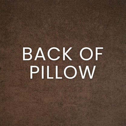 D.V. KAP HOME   24" x 24" Cabenet Pillow - Chocolate Animal    - 2183-C-2424