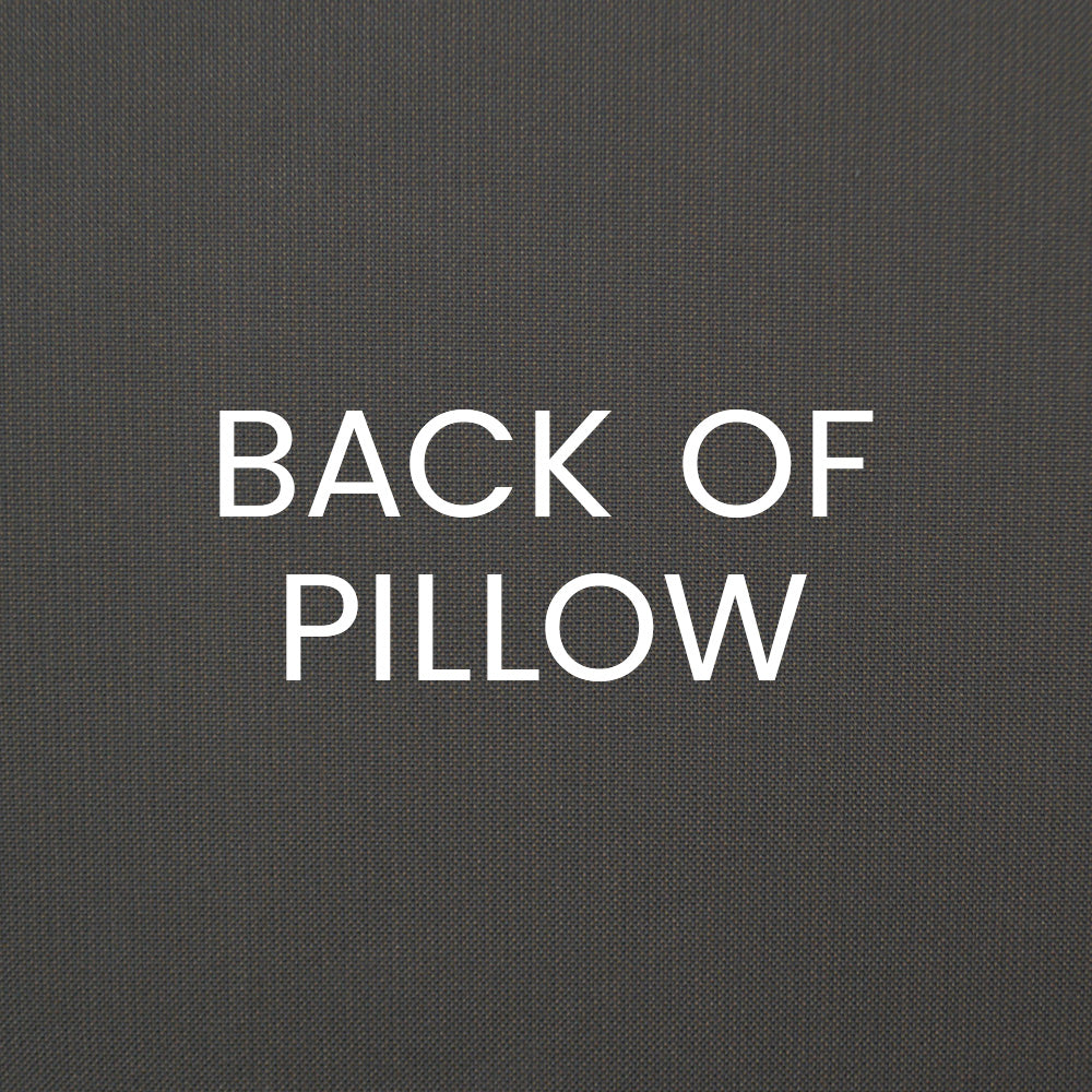 D.V. KAP HOME   22" x 22" Outdoor Gable Pillow - Stone Zig Zag Chevron    - OD-243-S-2222