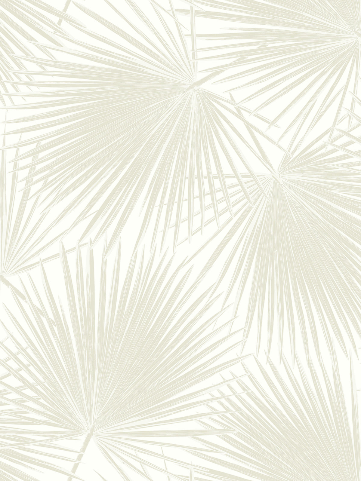 Seabrook Designs  Aruba Palm Coastal Linen , White   - TA20210