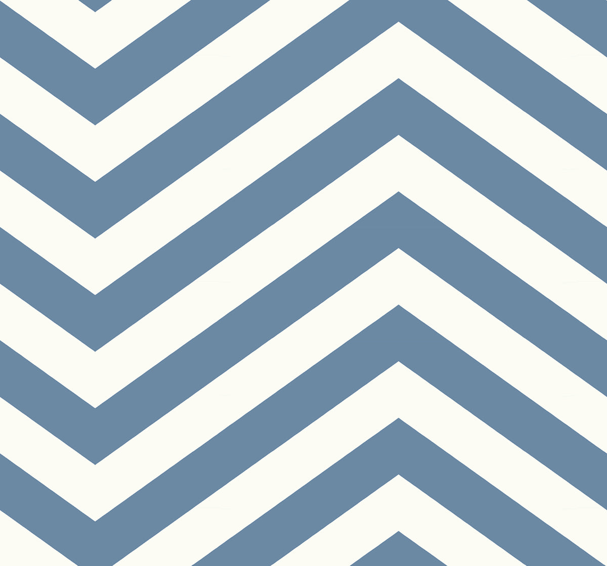 Seabrook Designs  Jamaica Chevron Chevron Coastal Teal , White   - TA20602