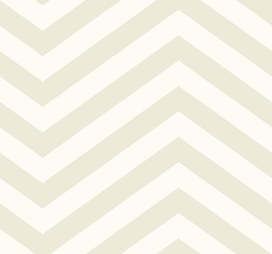Seabrook Designs  Jamaica Chevron Chevron Coastal Tan , White   - TA20605