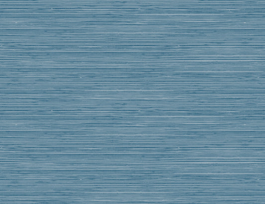 Seabrook Designs  Jamaica Grass Faux Grasscloth Coastal Prussian Blue   - TA21702