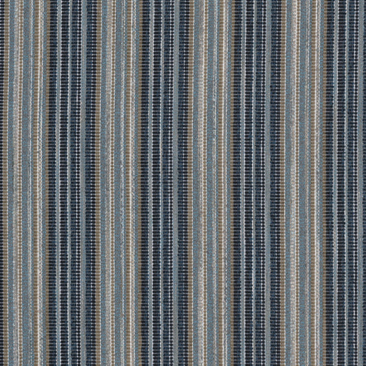 STOUT TEXTILES  UPHOLSTERY,WOVENS TRANSITIONAL,, STRIPE OCEAN   - TABO-1