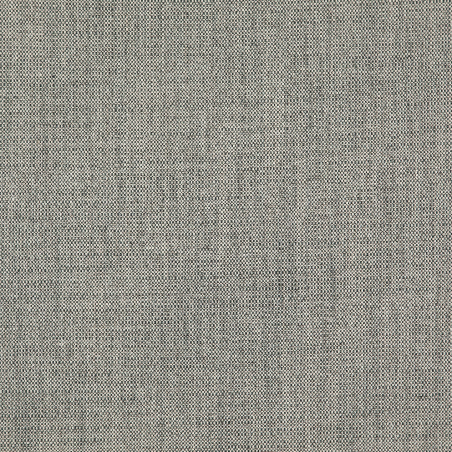 Close-up of grey jacquard fabric with linen texture; upholstery textile for sofas, chairs & cushions.