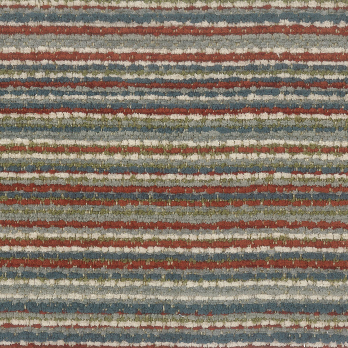 STOUT TEXTILES  UPHOLSTERY,CHENILLE TRADITIONAL, STRIPE AMERICANA   - TALA-1