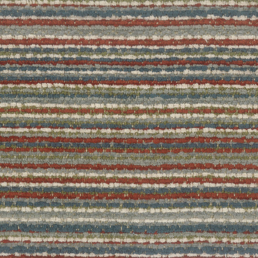 STOUT TEXTILES  UPHOLSTERY,CHENILLE TRADITIONAL, STRIPE AMERICANA   - TALA-1