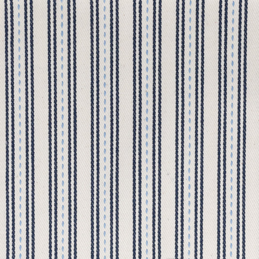 STOUT TEXTILES  MULTIPURPOSE,WOVENS TRADITIONAL, STRIPE NAVY   - TARA-1