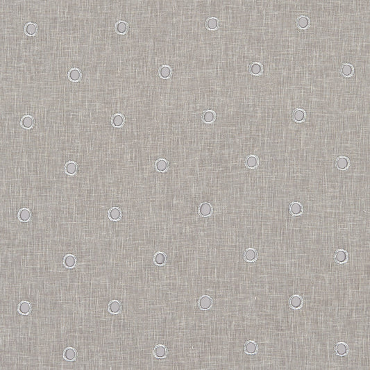 JF Fabrics TATIANA 93 Fabric Traditional,Transitional,Contemporary,Dot,Geometric,Metallic Grey,Silver  Embroidery - 7625593 J8201