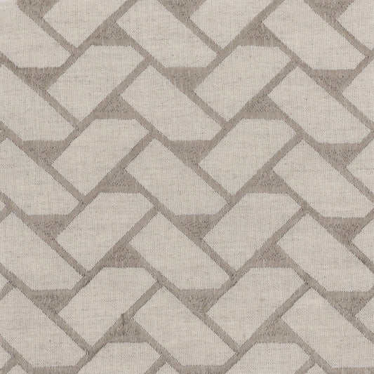 STOUT TEXTILES  DRAPERY,EMBROIDERIES TRANSITIONAL,, GEOMETRIC BRONZE   - TATT-2
