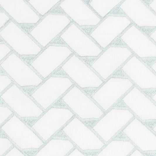 STOUT TEXTILES  DRAPERY,EMBROIDERIES TRANSITIONAL,, GEOMETRIC MINERAL   - TATT-3