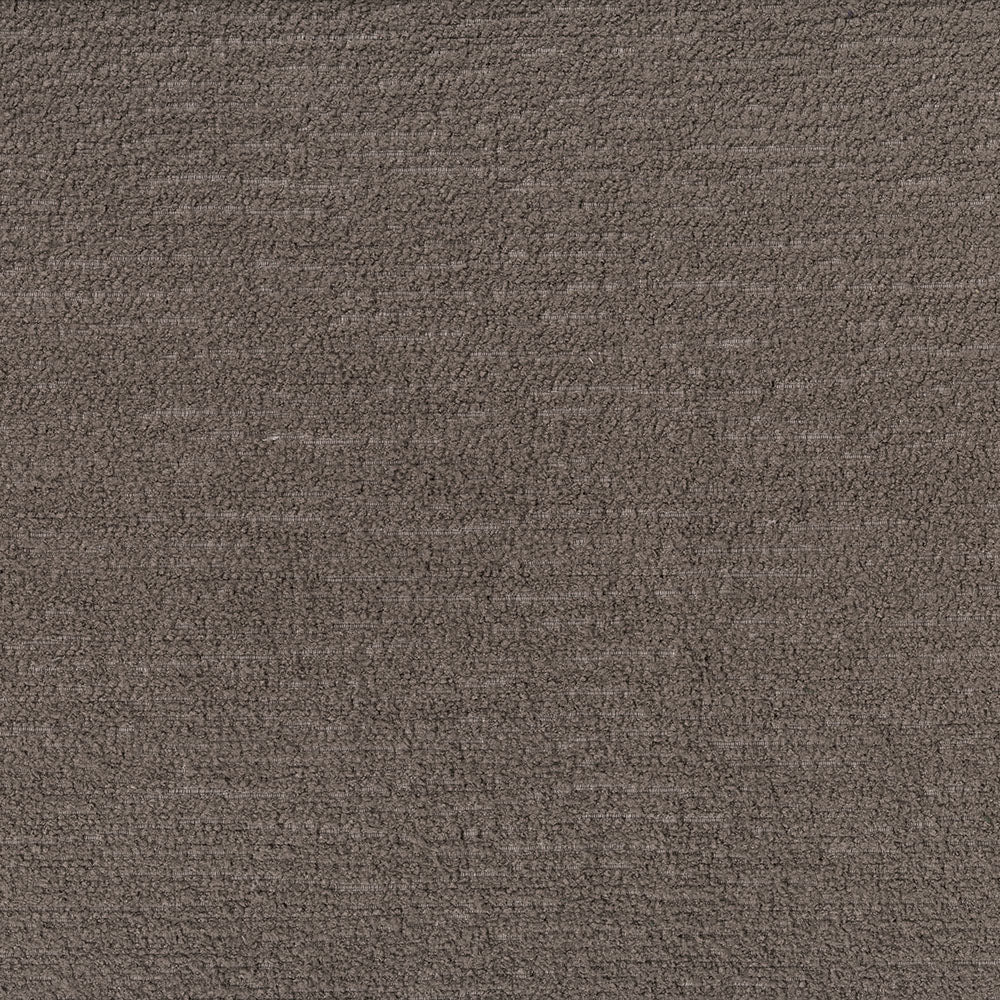 Taupe-brown textured fabric surface with subtle loop pile, ideal for upholstery or carpet applications.