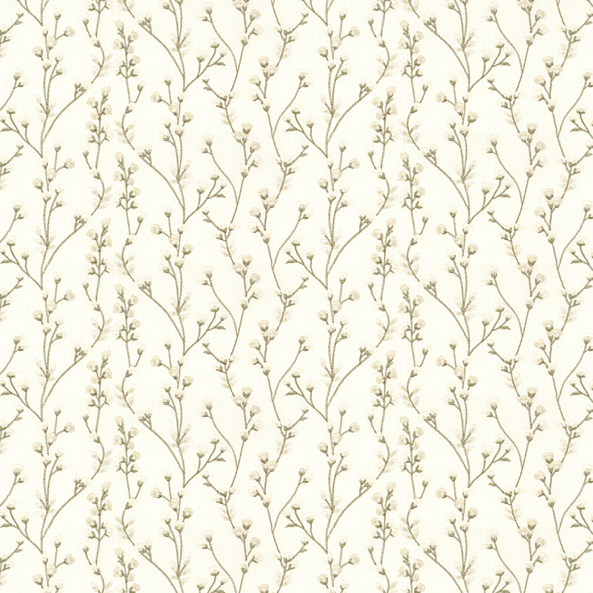 STOUT TEXTILES  MULTIPURPOSE,EMBROIDERIES TRADITIONAL, FLORAL SLATE   - TAVE-4
