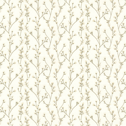STOUT TEXTILES  MULTIPURPOSE,EMBROIDERIES TRADITIONAL, FLORAL SLATE   - TAVE-4