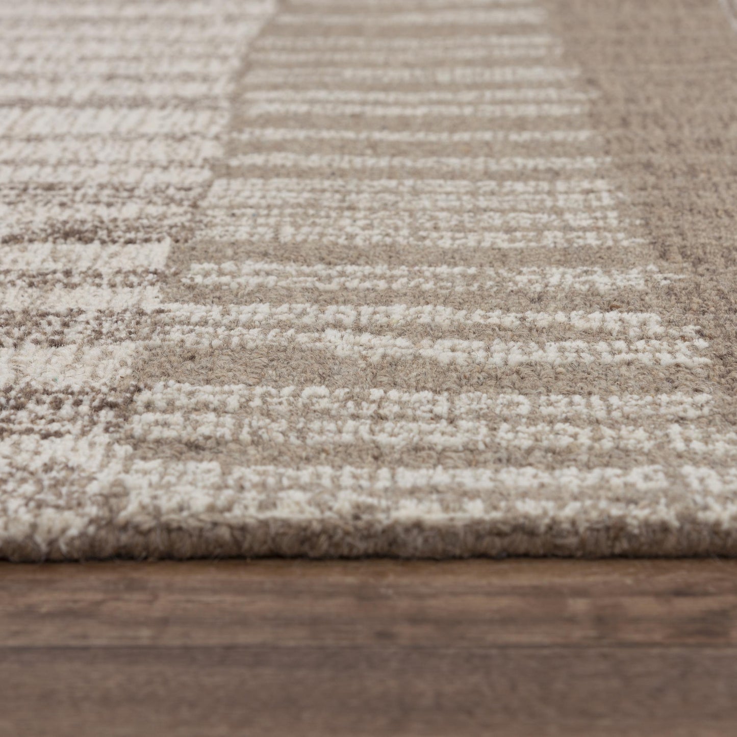 Transitional rug, 8' x 10'.