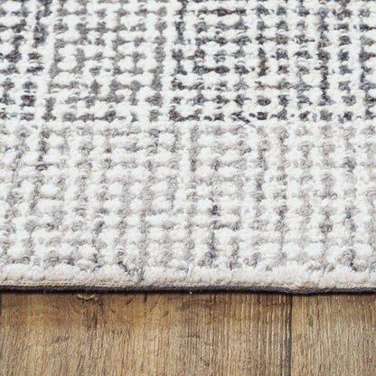 Transitional rug, 8' x 10'.