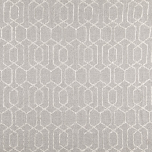 JF Fabrics TAYLOR 94 Fabric Transitional,Contemporary,Geometric Grey/Silver   - 8165894 J8721