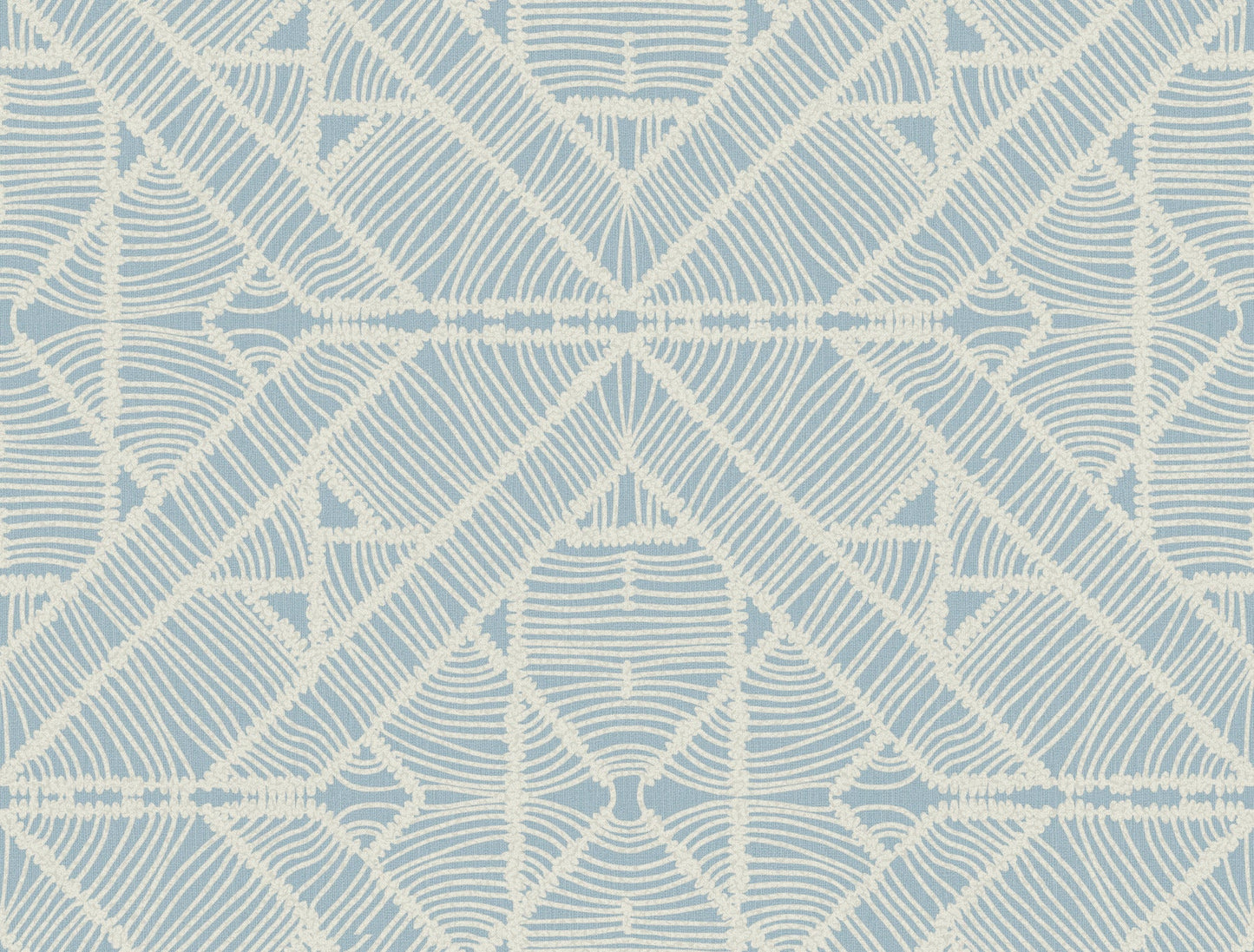 York Wallcoverings Inspired by Color Diamond Macrame Blue Wallpaper   Blues   - TC2704
