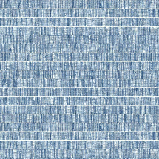Seabrook Designs  Blue Grass Band Grasscloth Contemporary Pacifico   - TC70002