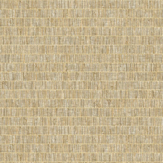 Seabrook Designs  Blue Grass Band Grasscloth Contemporary Ginseng   - TC70006